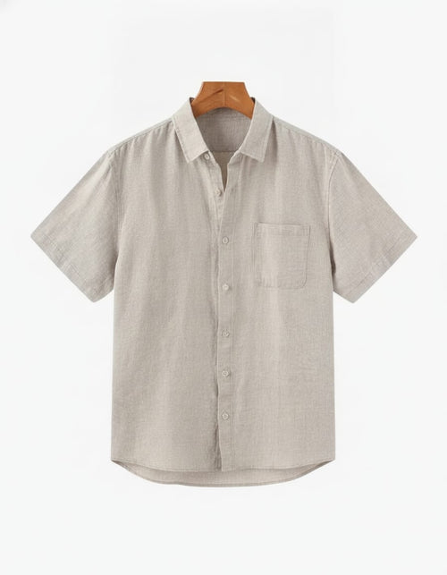 Lightweight Linen Short Sleeve Shirt