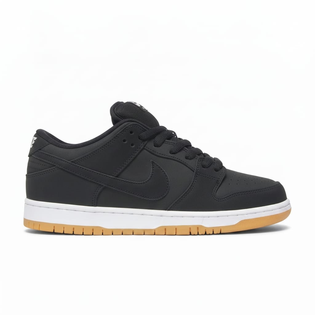 Tênis Casual Estilo Urbano Preto