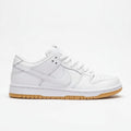 Tênis Casual Urbano Branco com Solado Caramelo