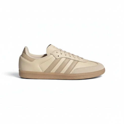 Calzado Urbano Casual de Piel y Ante Beige