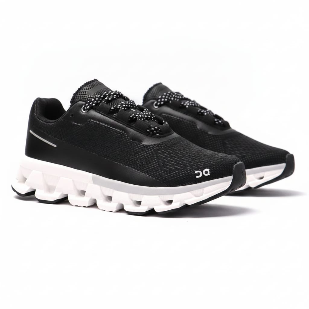 Zapatillas Urbanas Negras con Suela Amortiguada