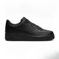Zapatillas Casual Negras de Piel Estilo Urbano