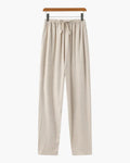 Relaxed Linen Drawstring Pants