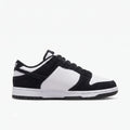 Zapatillas Casuales Urbanas de Gamuza y Cuero Blanco y Negro