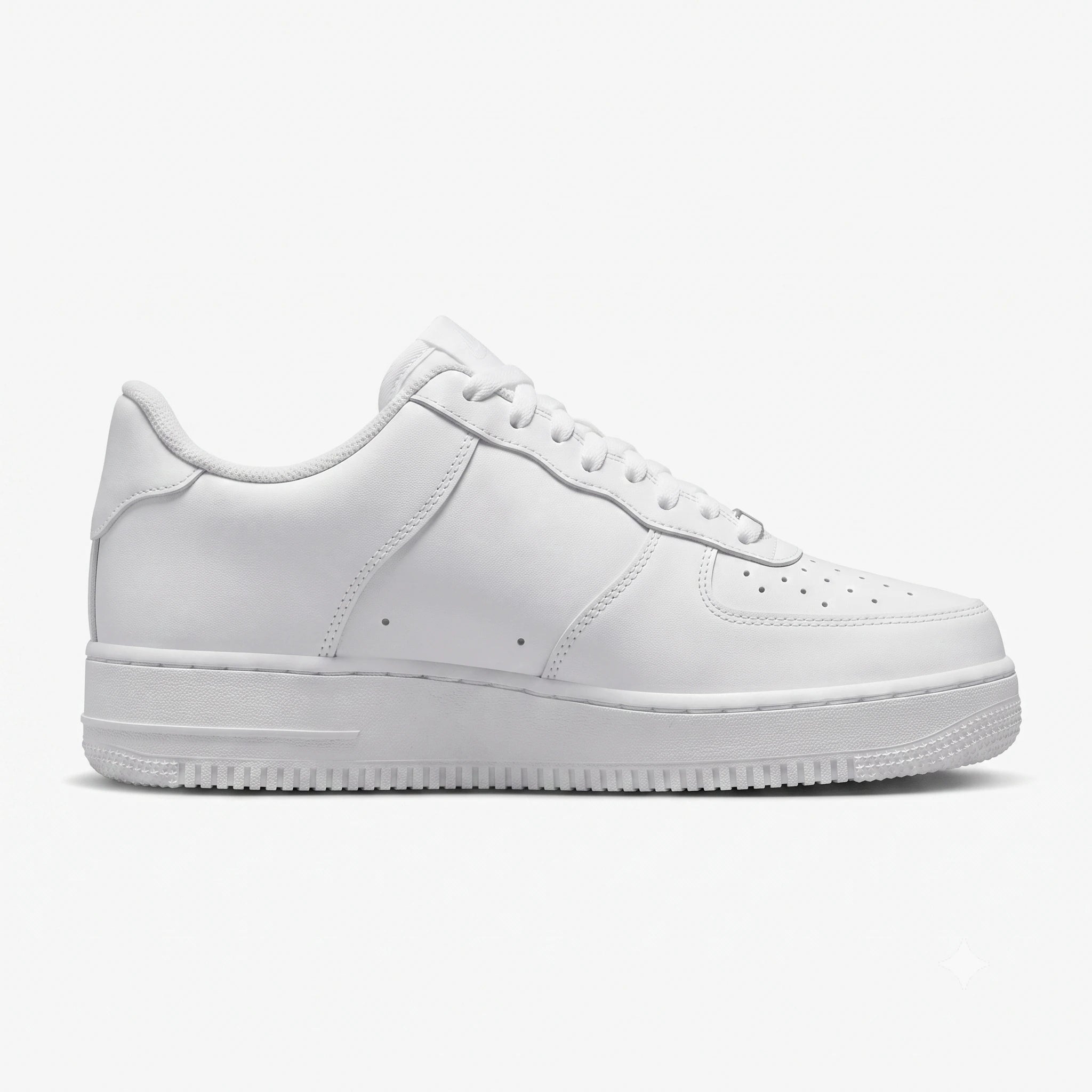 Zapatillas Blancas Estilo Urbano de Cuero Sintético