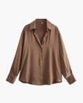 Vernier Éclat Satin Blouse